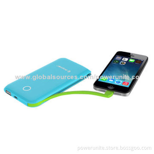 6,600mAh Portable External Mobile Battey Charger for Cellphones